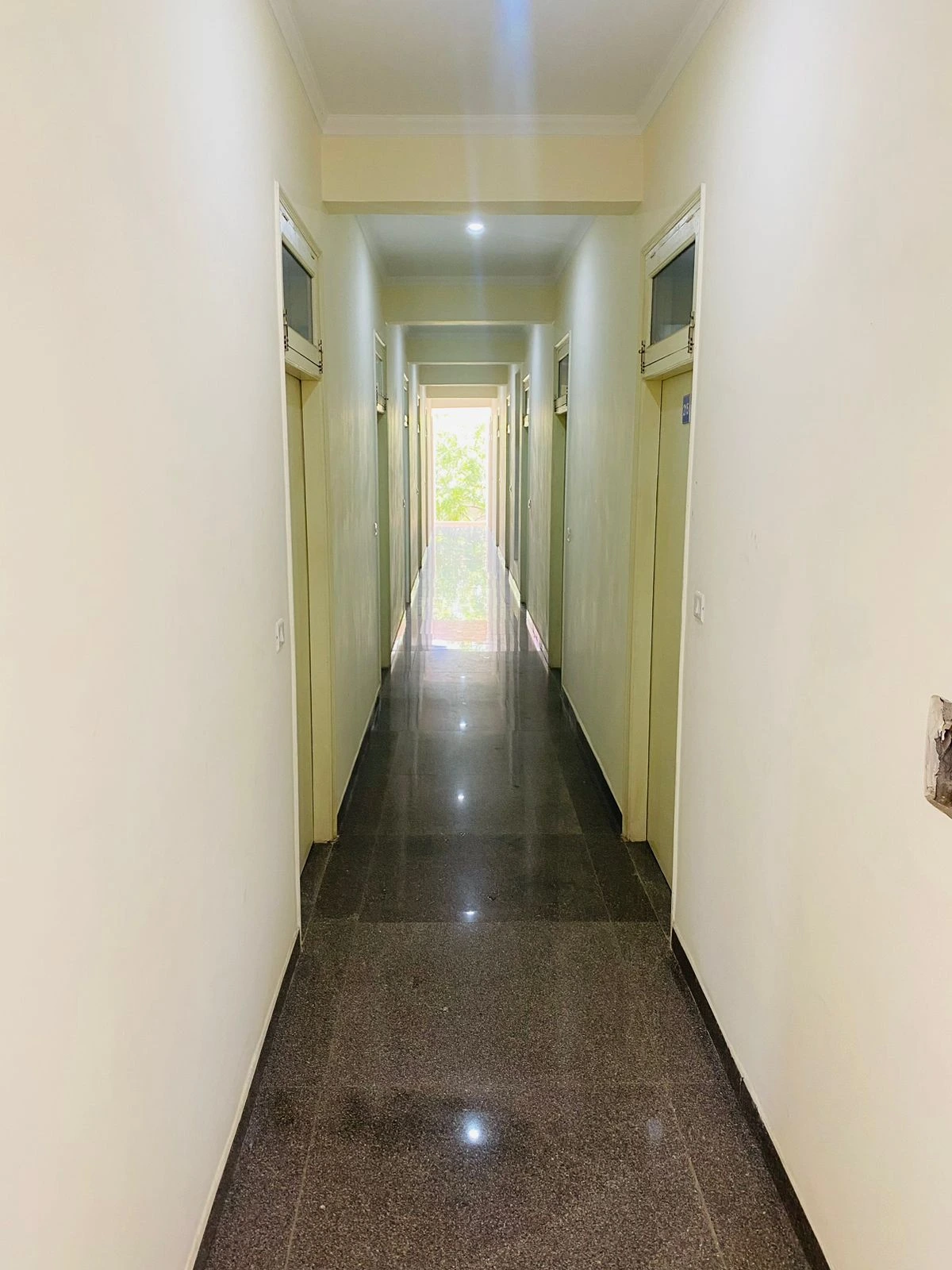 Clean corridor at Royal PG Sector 69